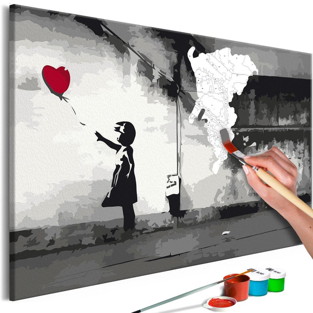 Schilder Op Nummers - Balloon Girl - Banksy