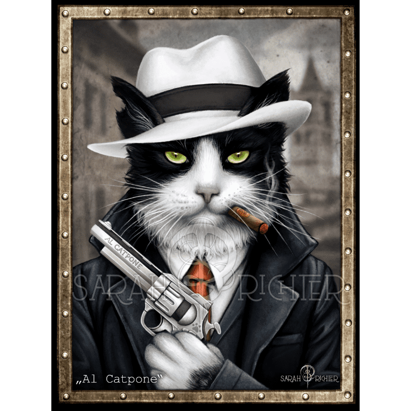 Al Catpone - by Sarah Richter