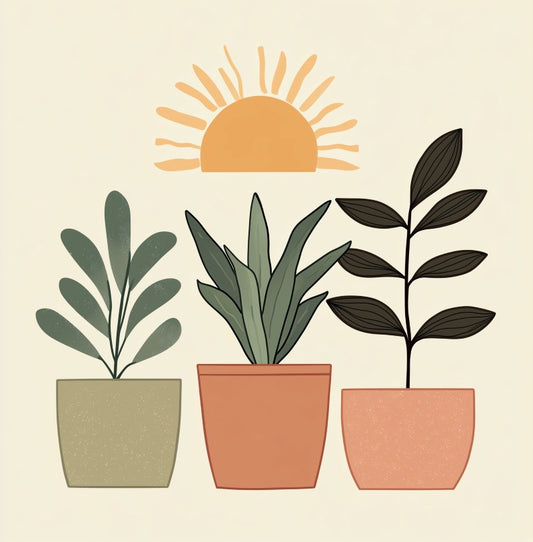 Schilder Op Nummers - Mini Schilderen op Nummer met Frame - 3 planten