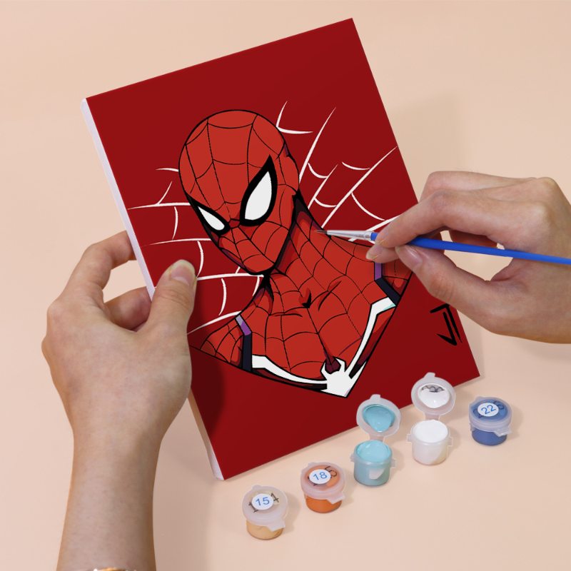 6 Mini Paintings | Superheld set