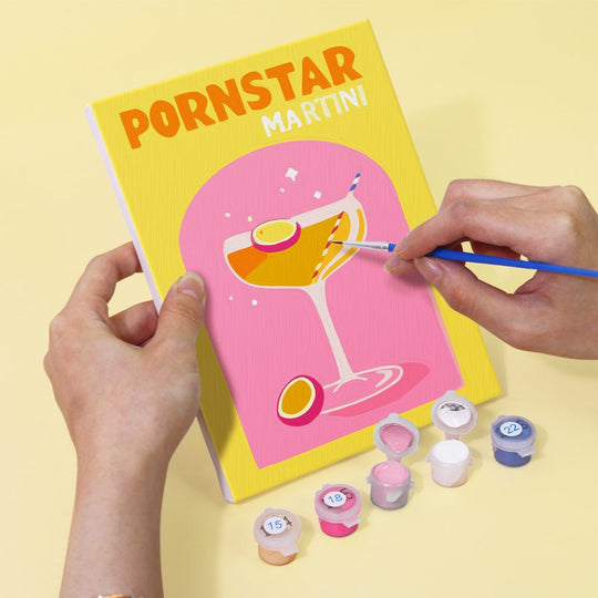 Mini Schilderij op nummer