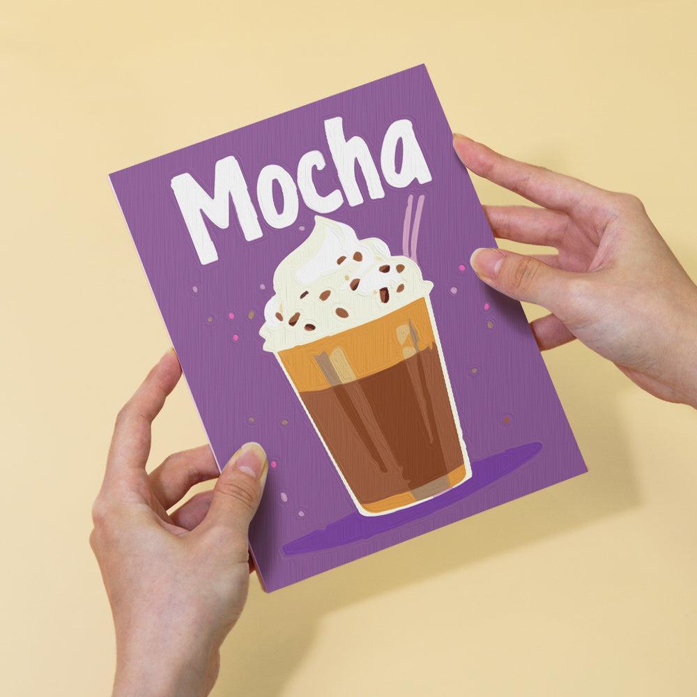6 Mini Paintings | Kleurrijke Koffie set