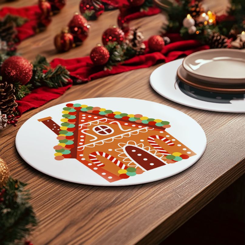 Schilderen op Nummer - 4 Placemats | Kerst set