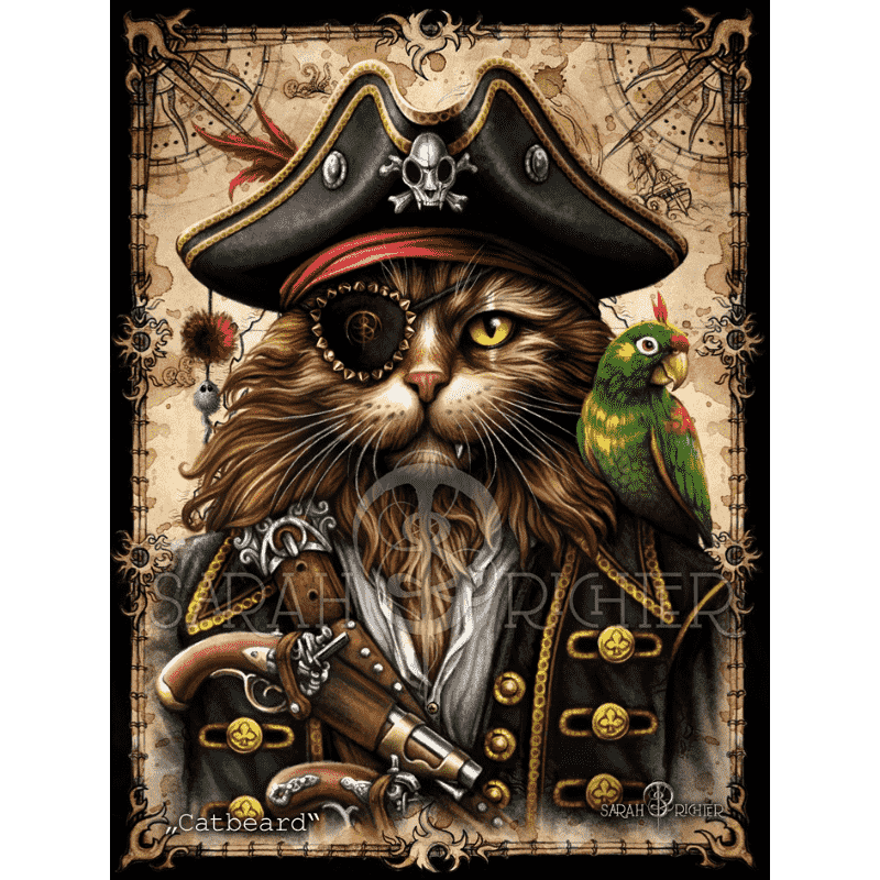 Catbeard - by Sarah Richter