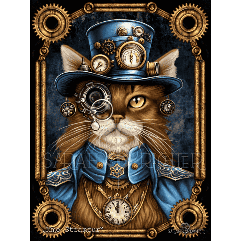 Mme Steamfur - by Sarah Richter