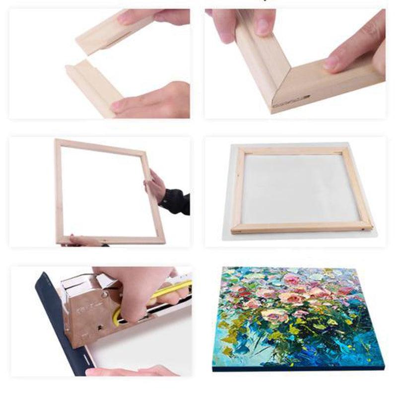 Set van 6 Houten Frames voor Mini Paintings | 15×20 cm