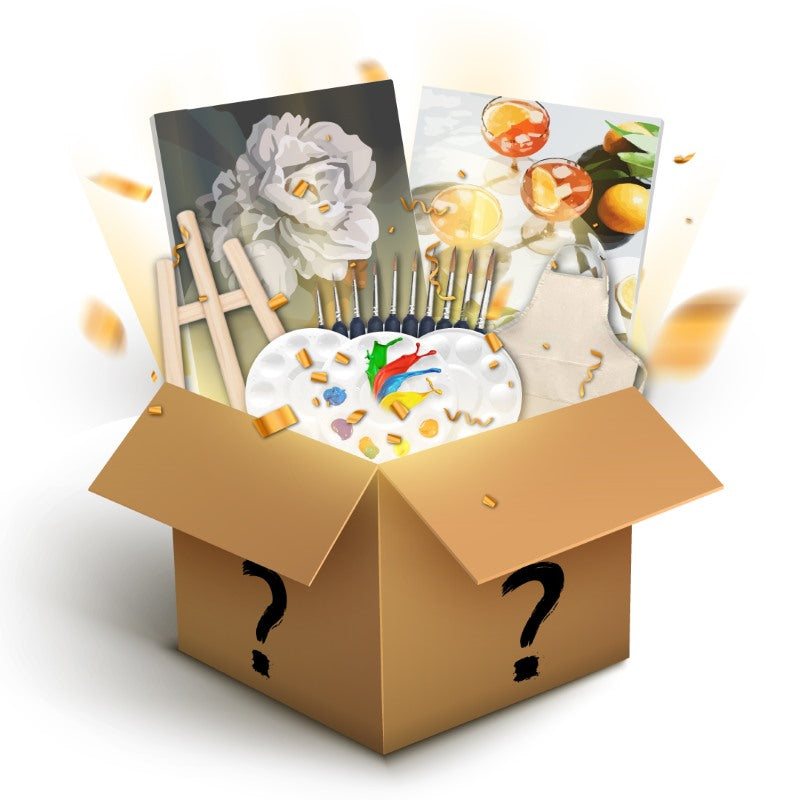 Schilder Op Nummers - Schilderen Op Nummers Mystery Box