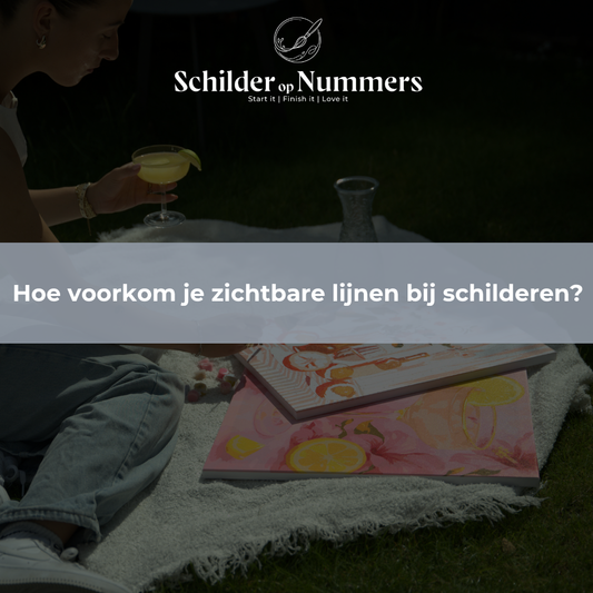 Hoe voorkom je zichtbare lijnen bij schilderen?
