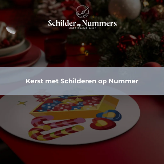 Kerst met Schilderen op Nummer