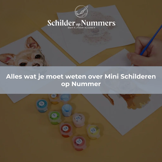 Alles wat je moet weten over Mini Schilderen op Nummer