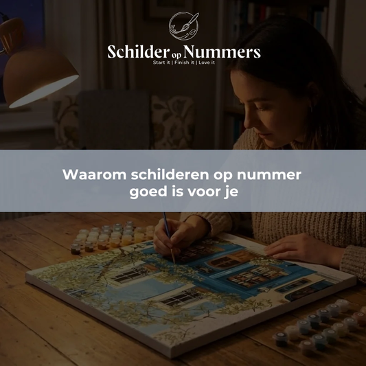 Waarom schilderen op nummer goed is voor je