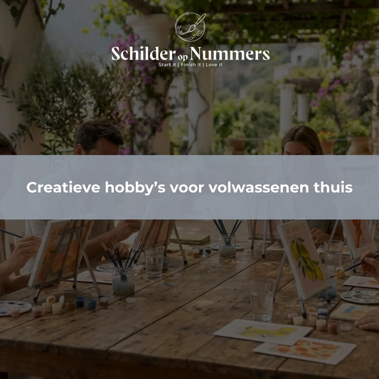 Creatieve hobby’s voor volwassenen die je thuis kunt doen