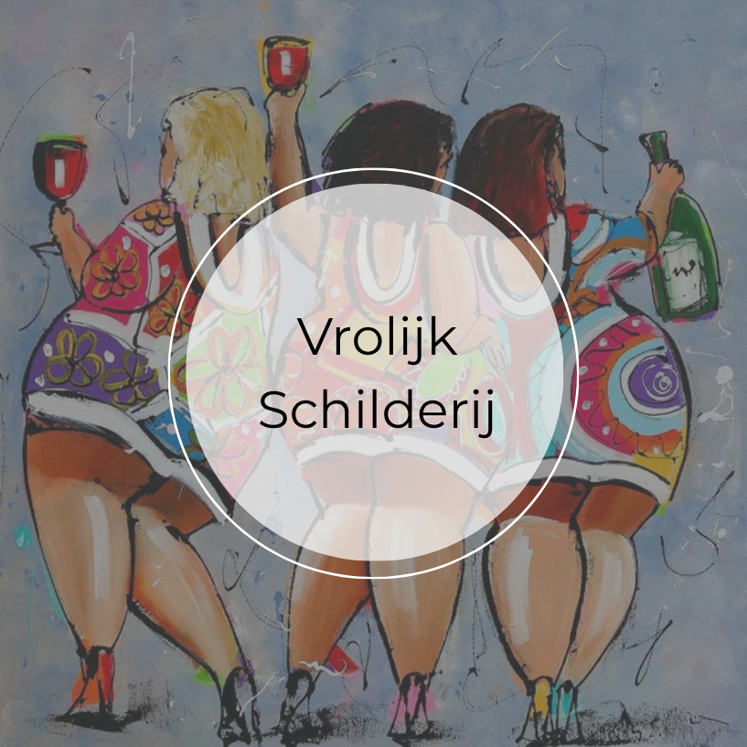 Vrolijk Schilderij