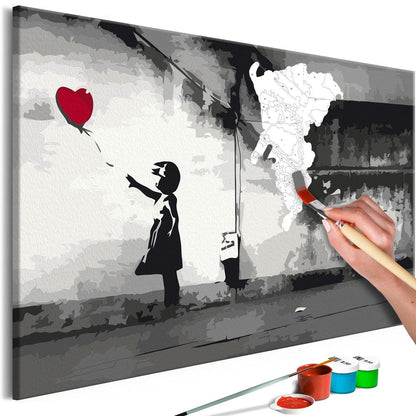 Schilder Op Nummers - Balloon Girl - Banksy