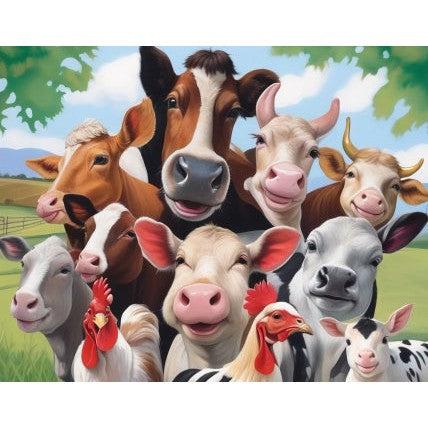 Schilder Op Nummers - Gekke Dieren