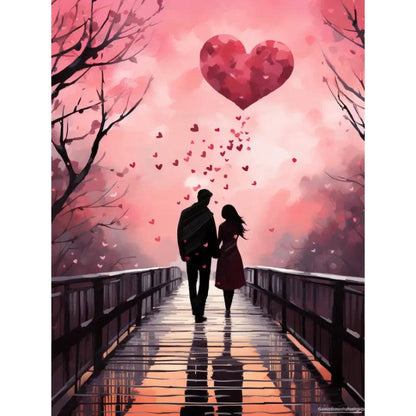 Schilder Op Nummers - Verliefde koppels