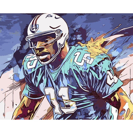 Schilder Op Nummers - American Football 2 - by Zamart