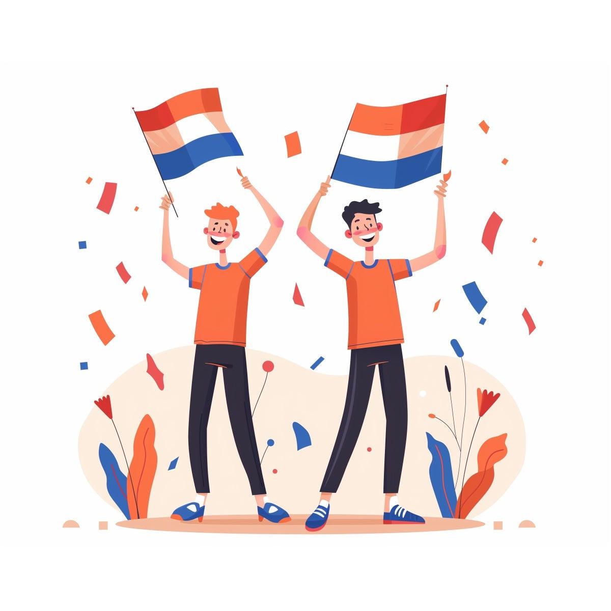 Schilder Op Nummers - Nederlandse Voetbalfans