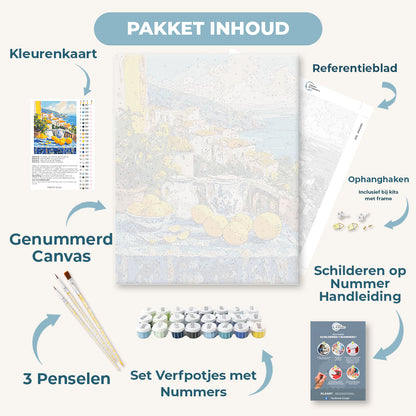 Sinaasappelen met uitzicht