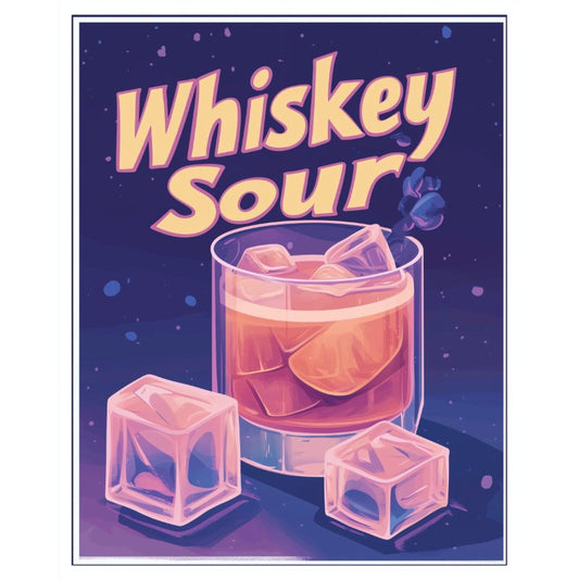 Schilder Op Nummers - Whiskey Sour