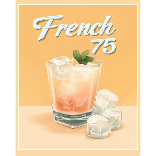 Schilder Op Nummers - French 75