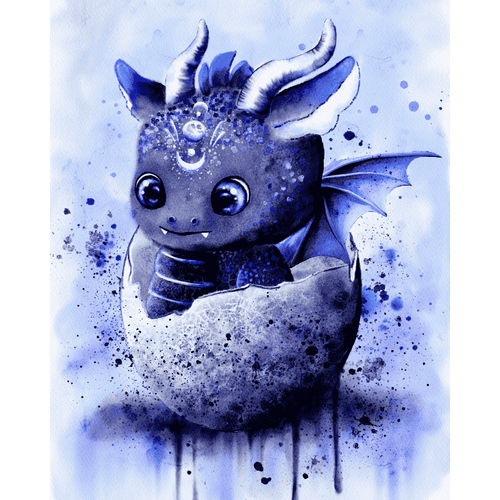 Maan Draak - By Tiny Tami