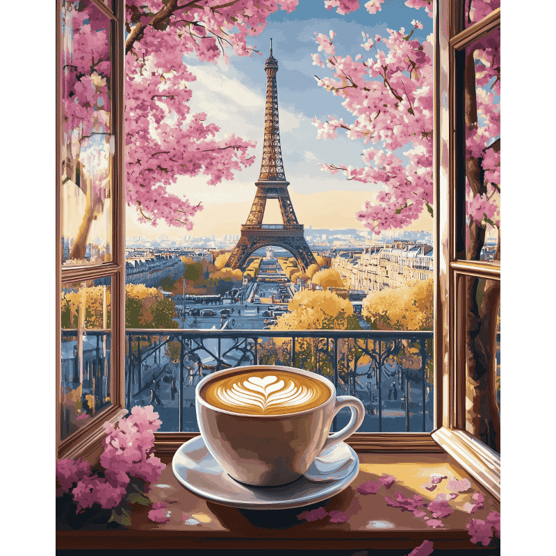 Cappuccino in Parijs