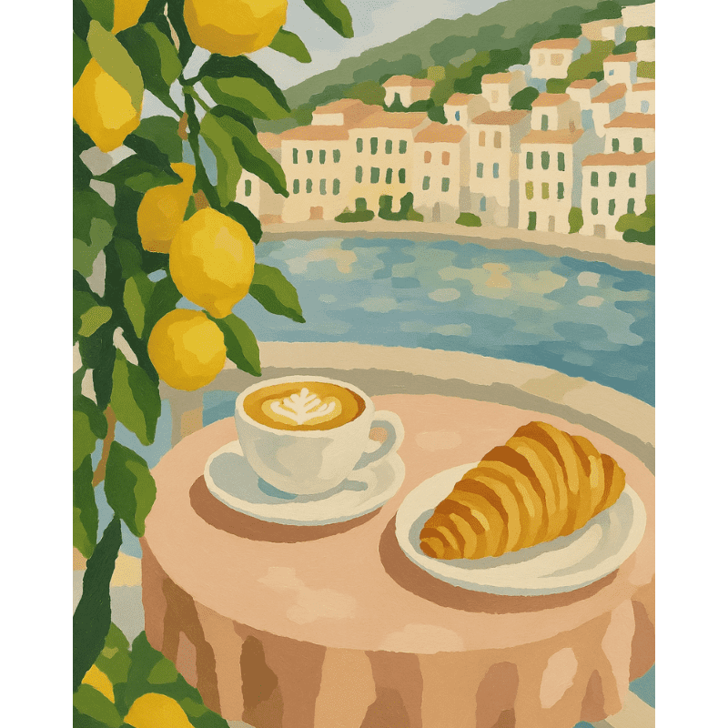 Schilder Op Nummers - Zomerontbijt