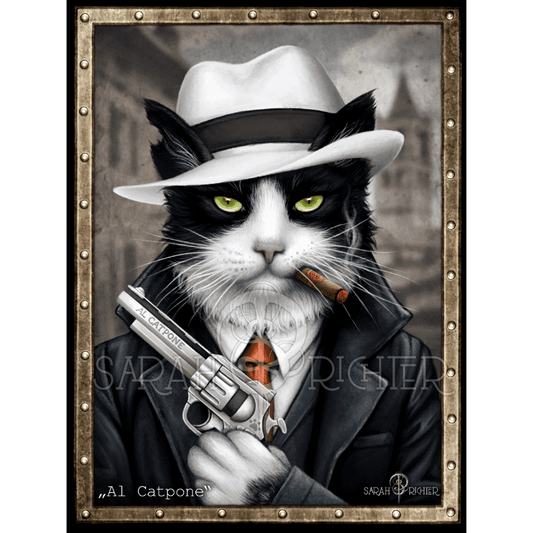 Al Catpone - by Sarah Richter