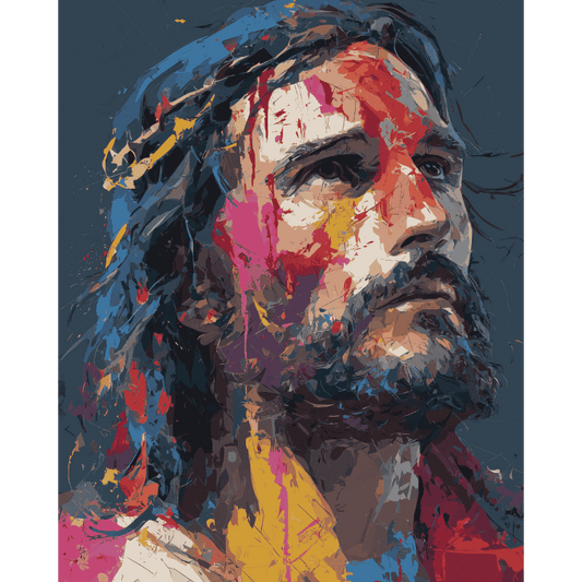 Abstracte Jezus