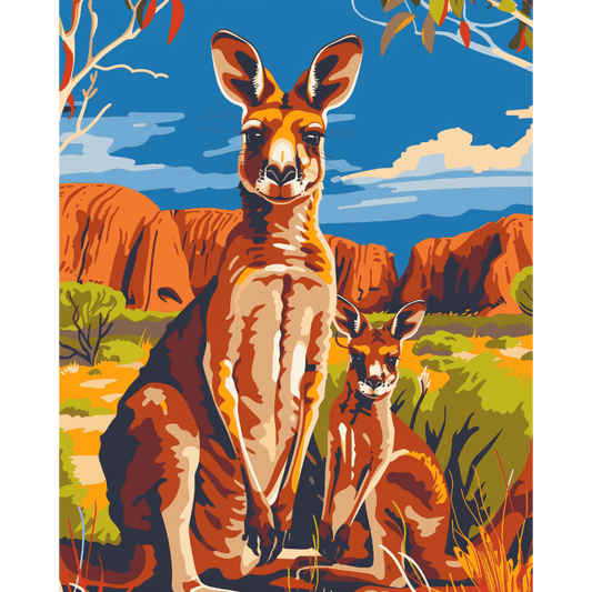 Australische kangoeroes
