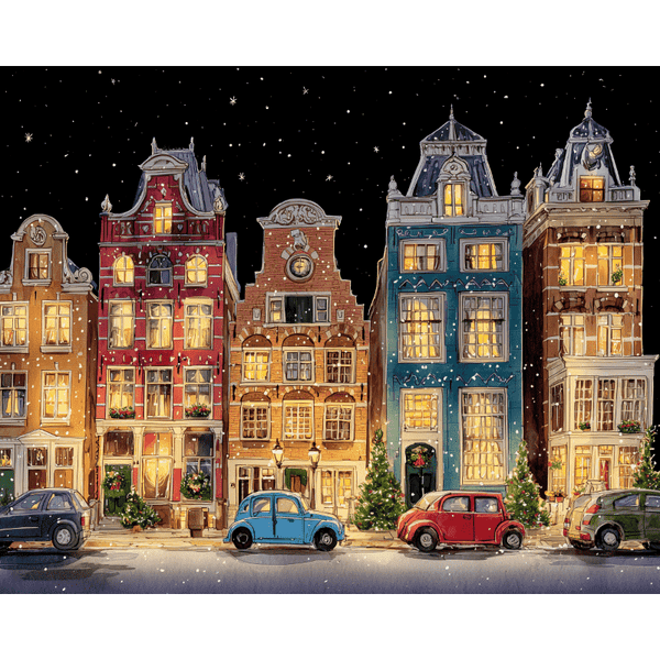 Kerstavond in Amsterdam
