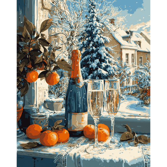 Kerstchampagne