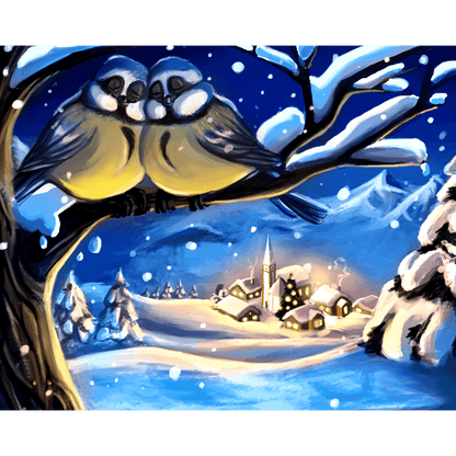 Vredige wintertijd - by Vink