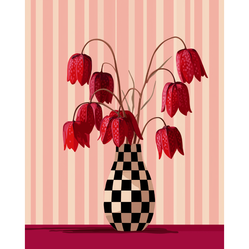 Minimalistische bloemen