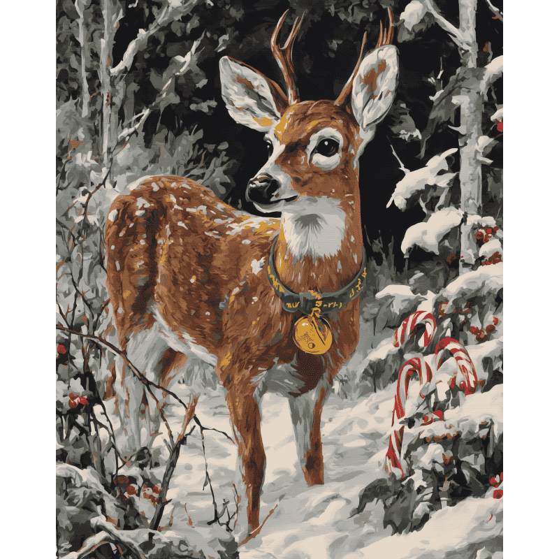 Echte Rudolf | Schilderen op Nummer – Schilder Op Nummers