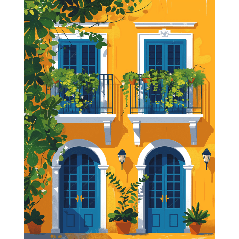 Kleuren van Lissabon