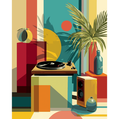 Audiohoek- Schilderen op nummers