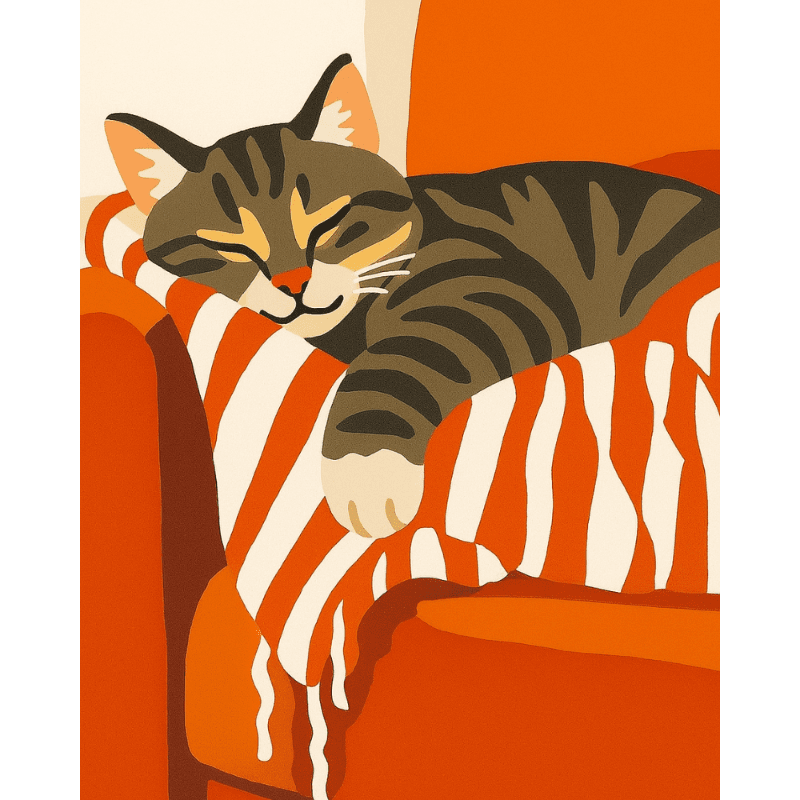 Zoetste dutje- Schilderen op nummers