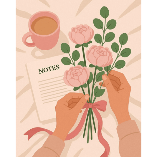 Attente notities- Schilderen op nummers