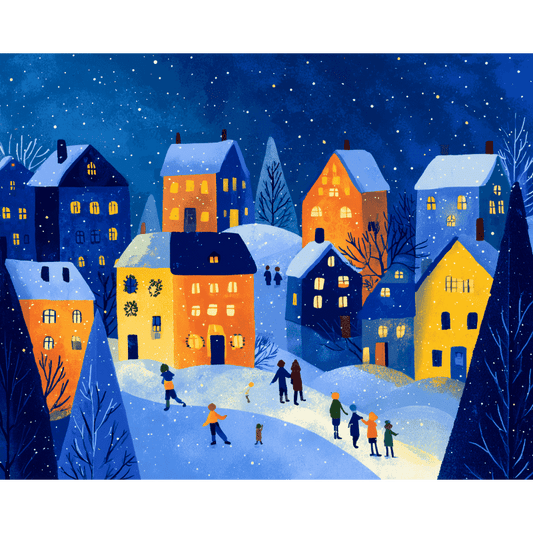 Fonkelstad- Schilderen op nummers