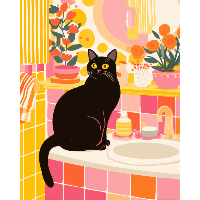 Ochtendroutine- Schilderen op nummers