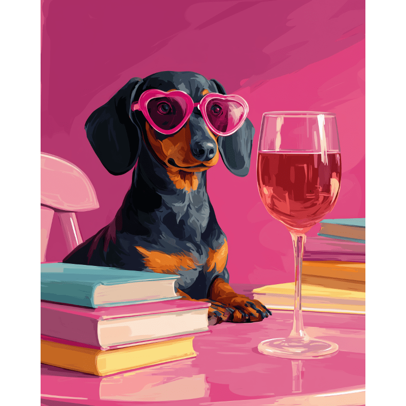 Happy Hour- Schilderen op nummers