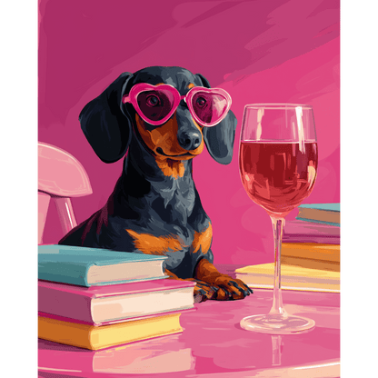 Happy Hour- Schilderen op nummers