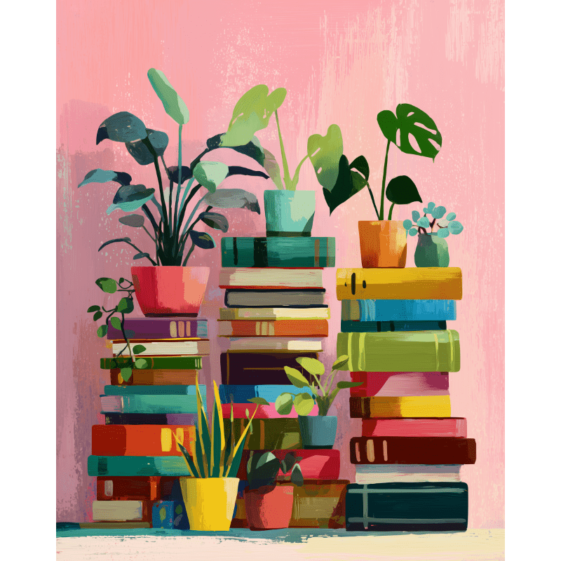 Groeiende verhalen- Schilderen op nummers