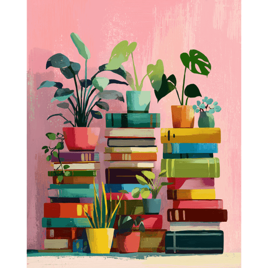 Groeiende verhalen- Schilderen op nummers