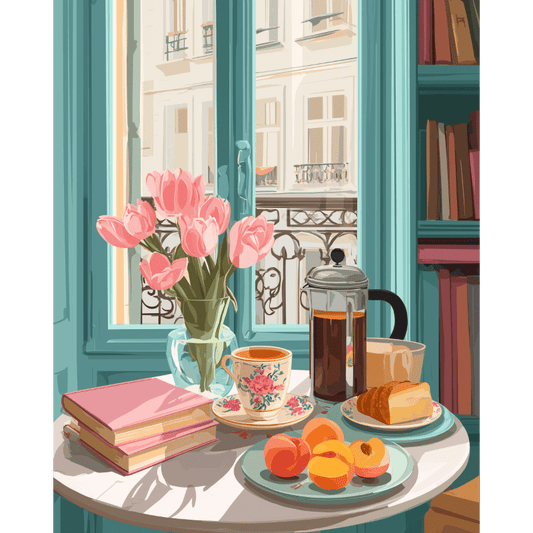 Roomservice- Schilderen op nummers