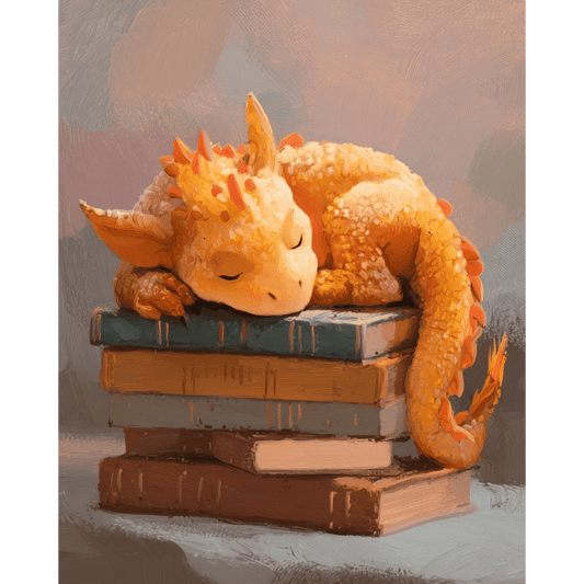 Bewaker van wijsheid- Schilderen op nummers