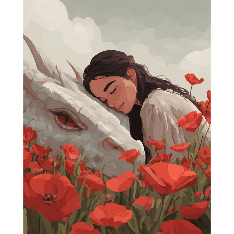 Fantastische vriendschap- Schilderen op nummers