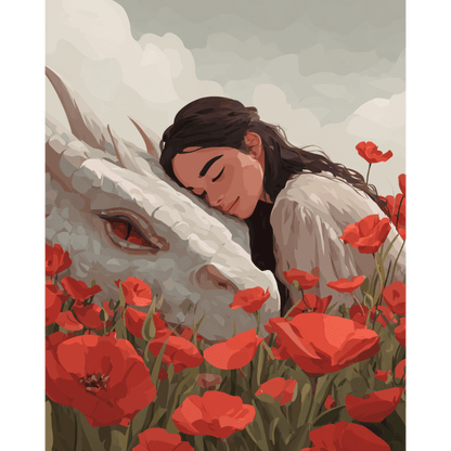 Fantastische vriendschap- Schilderen op nummers